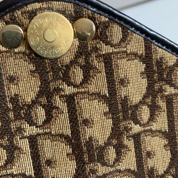 AUTHENTIC VINTAGE DIOR TROTTER CLUTCH/ADD CHAIN - Picture 10 of 10